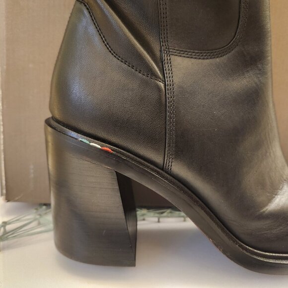 Franco Sarto Women's Penelope Booties. Black. Leather. Size 10. NIB - Picture 2 of 12